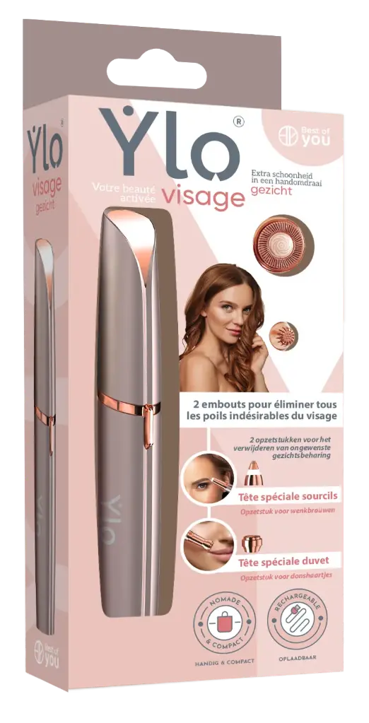 YLO DEPILATEUR 2 EN 1 VISAGE ET SOURCIL