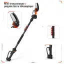 MINI-TRONCONNEUSE + POIGNEE TELESCOPIQUE