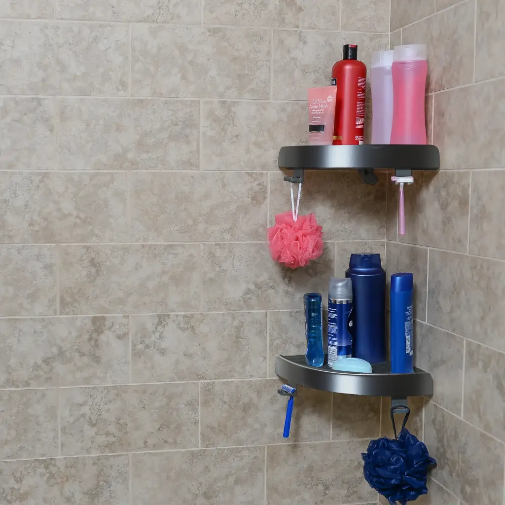 ETAGERE D´ANGLE SNAP UP SILVER