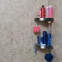 ETAGERE D´ANGLE SNAP UP SILVER