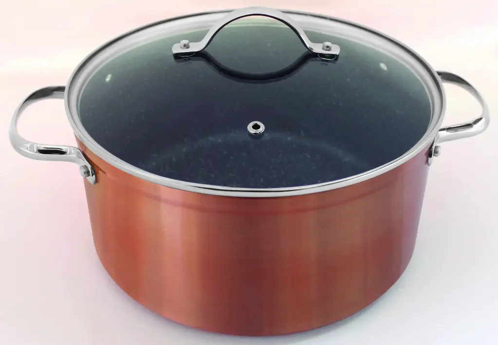 EXCELLENCE - FAITOUT CUIVRE 24CM + COUVERCLE*