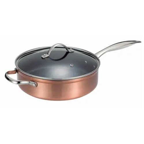 EXCELLENCE - SAUTEUSE CUIVRE 28CM + COUVERCLE
