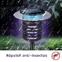 LAMPE SOLAIRE 2 EN 1*