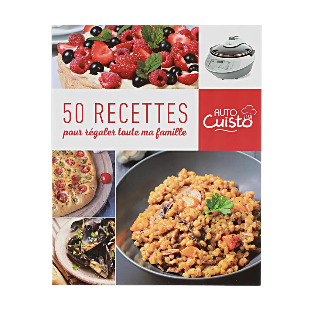 LIVRE AUTOCUISTO 50 RECETTES