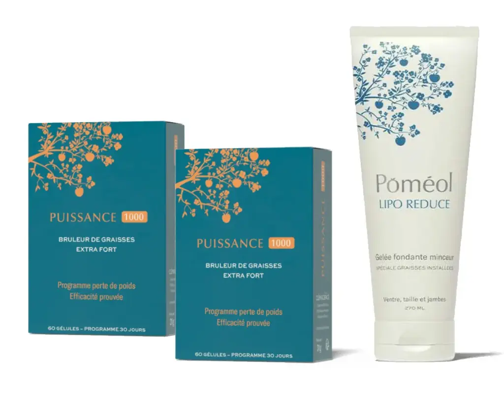 METHODE POWER 1000 60 JOURS +GEL MINCEUR