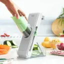 MANDOLINE PLIANTE COUPE-LEGUMES 5 EN 1