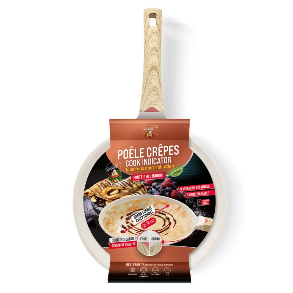 POELE A CREPE 28CM