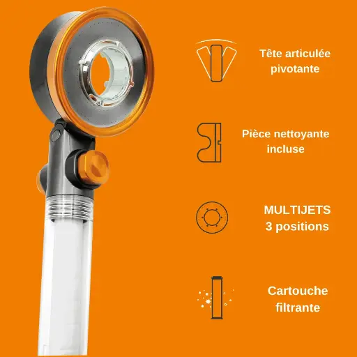 [SHOWER02] DOUCHETTE SAVE WATER DELUXE