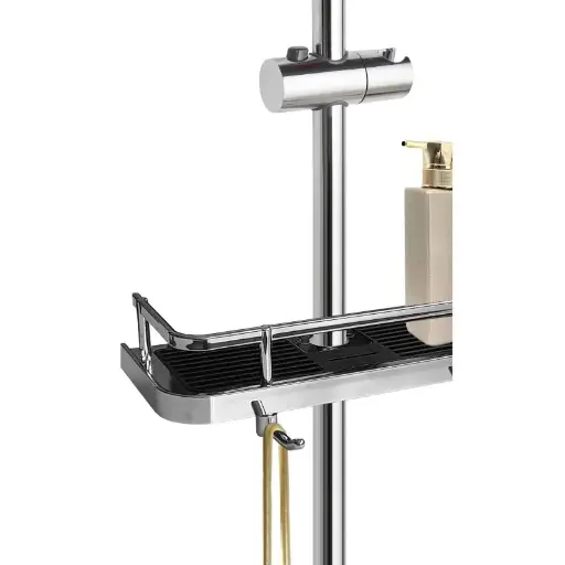 [ETAGERE30S] ETAGERE DE DOUCHE SILVER