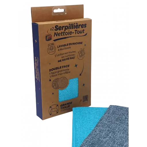 [MICRO18] SERPILLERE NETTOIE-TOUT LOT DE 2*
