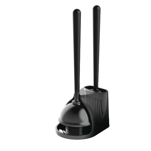 [CLEAN34] VENTOUSE ET BROSSE WC 2 EN 1 (PLUNGEROO)