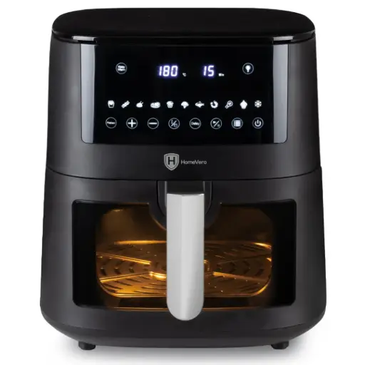 [HV-AF8.0] HOMEVERO DIGITAL AIR FRYER 8L (1 bac)