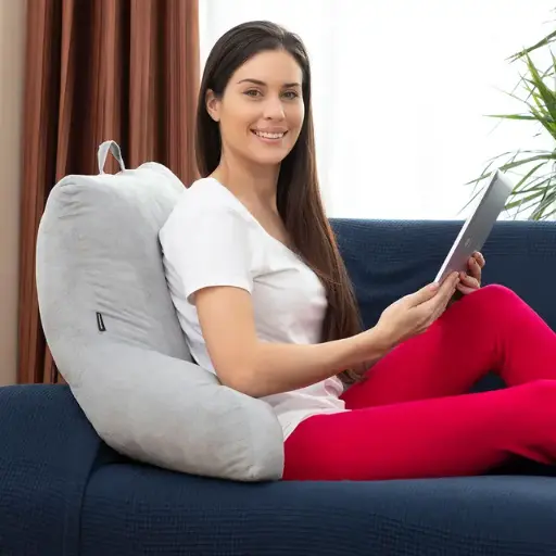 [V0103676] COUSSIN DE LECTURE AVEC ACCOUDOIRS